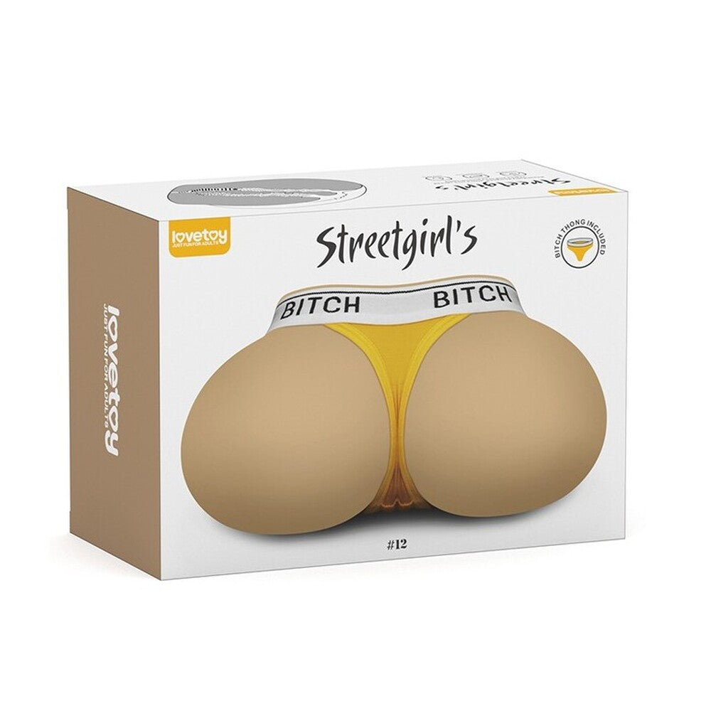 PlayBound UK adult toys & lingerie: lovetoy streetgirls number 12 masturbator flesh pink