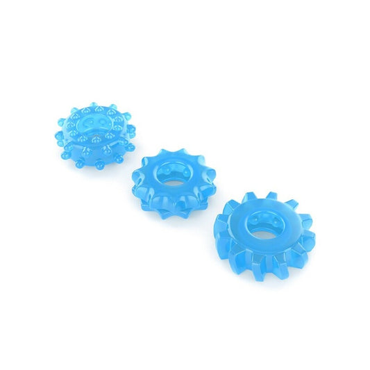 PlayBound UK adult toys & lingerie: lovetoy glow in the dark lumino play cock rings x3