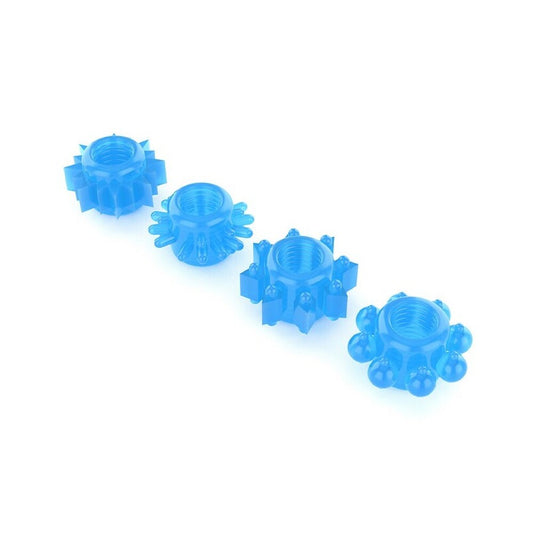 PlayBound UK adult toys & lingerie: lovetoy glow in the dark lumino play cock rings x4