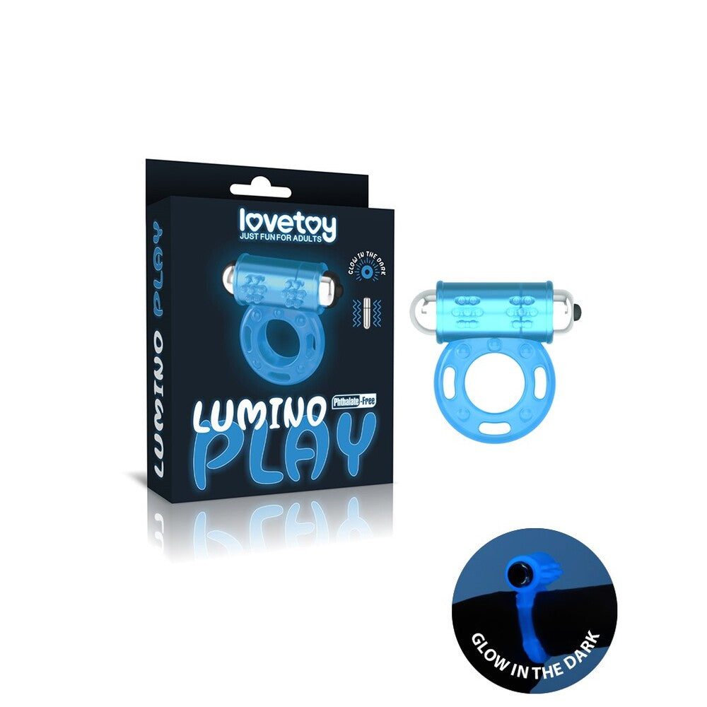 PlayBound UK adult toys & lingerie: lovetoy glow in the dark lumino play cock ring