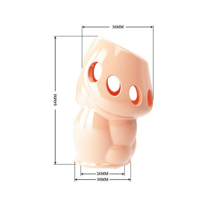 PlayBound UK adult toys & lingerie: oscar penis sleeve flesh pink