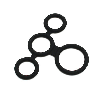 PlayBound UK adult toys & lingerie: rimba quatro cock ring and ball splitter