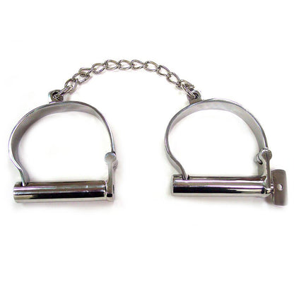 PlayBound UK adult toys & lingerie: rouge stainless steel ankle shackles