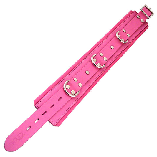 PlayBound UK adult toys & lingerie: rouge garments pink padded collar