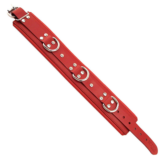 PlayBound UK adult toys & lingerie: rouge garments red padded collar