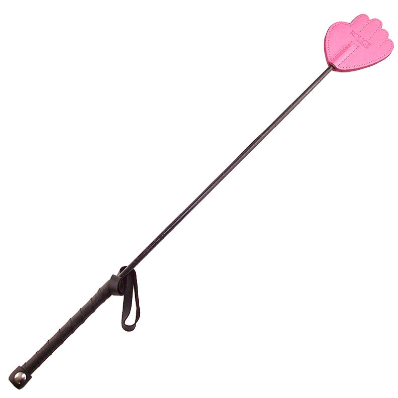 PlayBound UK adult toys & lingerie: rouge garments hand riding crop pink