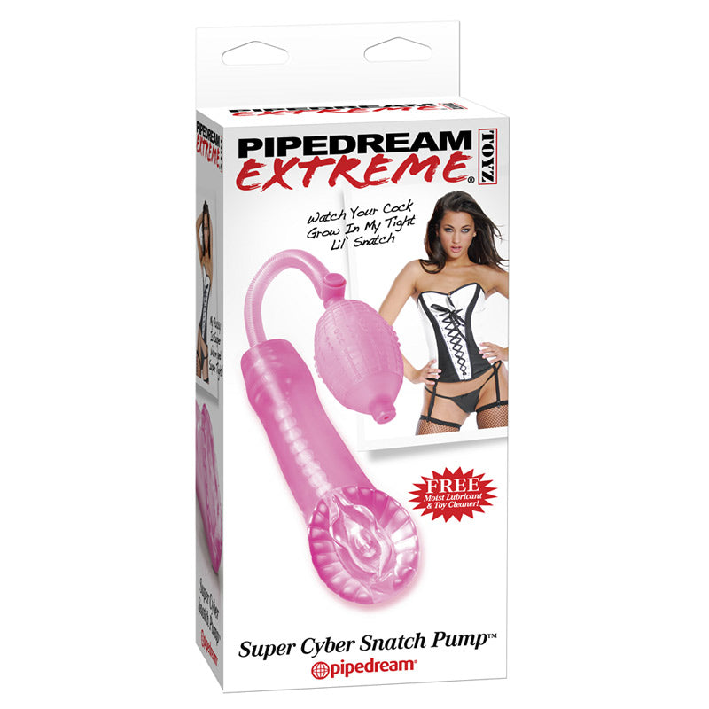 PlayBound UK adult toys & lingerie: pipedream extreme super cyber snatch pump masturbator