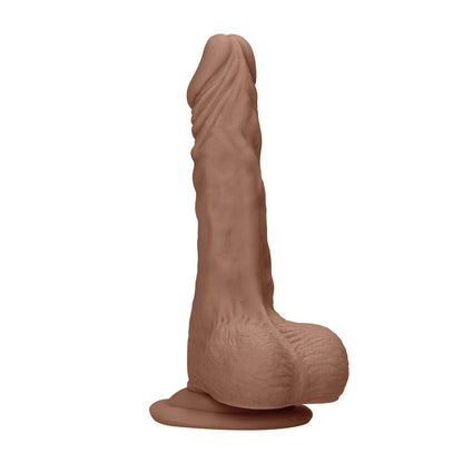 PlayBound UK adult toys & lingerie: realrock 7 inch dong with testicles flesh tan
