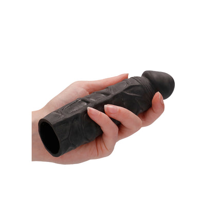 PlayBound UK adult toys & lingerie: realrock 7 inch penis sleeve black