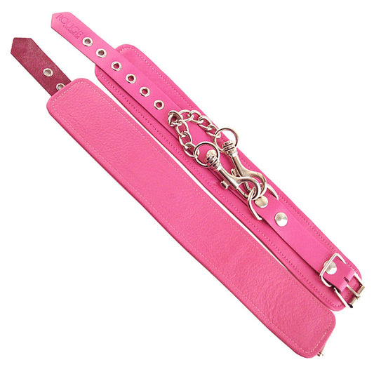 PlayBound UK adult toys & lingerie: rouge garments ankle cuffs pink