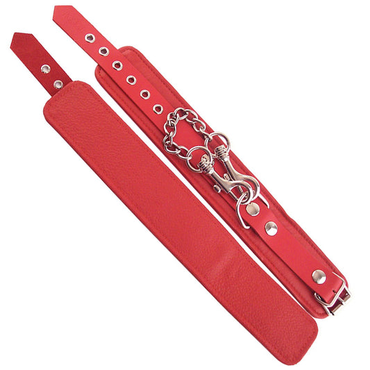 PlayBound UK adult toys & lingerie: rouge garments ankle cuffs red