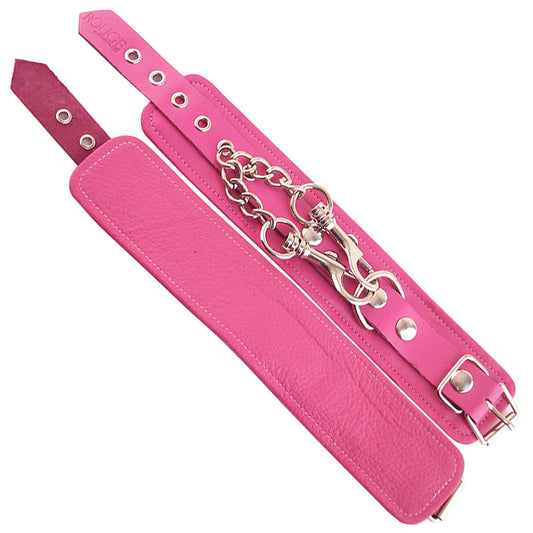 PlayBound UK adult toys & lingerie: rouge garments wrist cuffs pink