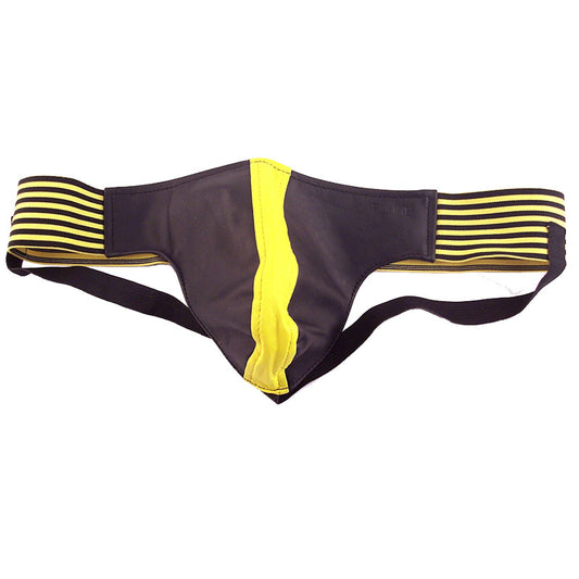PlayBound UK adult toys & lingerie: rouge garments jock black and yellow