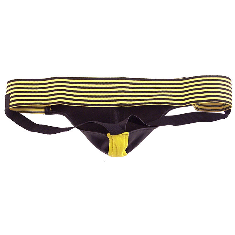 PlayBound UK adult toys & lingerie: rouge garments jock black and yellow