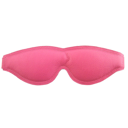 PlayBound UK adult toys & lingerie: rouge garments large pink padded blindfold