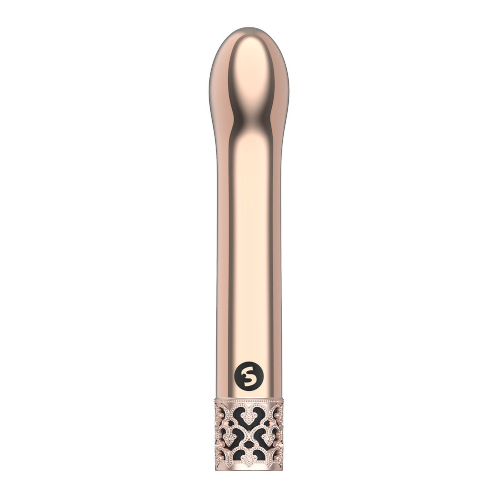 PlayBound UK adult toys & lingerie: royal gems jewel rechargeable g spot bullet rose gold