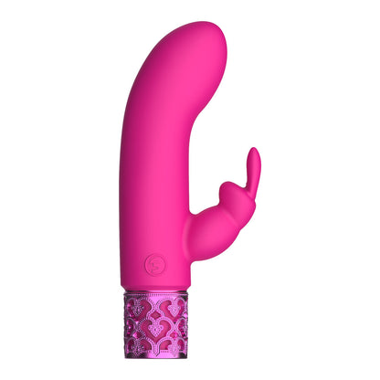PlayBound UK adult toys & lingerie: royal gems dazzling rechargeable rabbit bullet pink