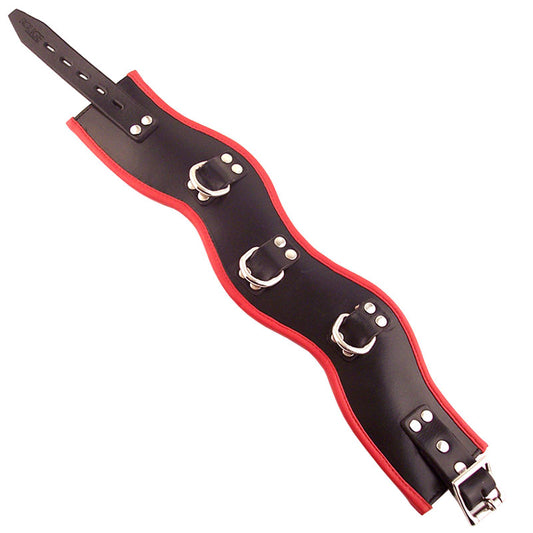 PlayBound UK adult toys & lingerie: rouge garments black and red padded posture collar