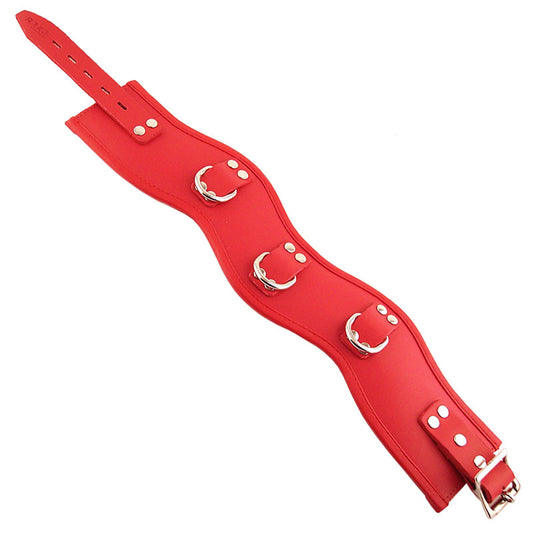 PlayBound UK adult toys & lingerie: rouge garments red padded posture collar