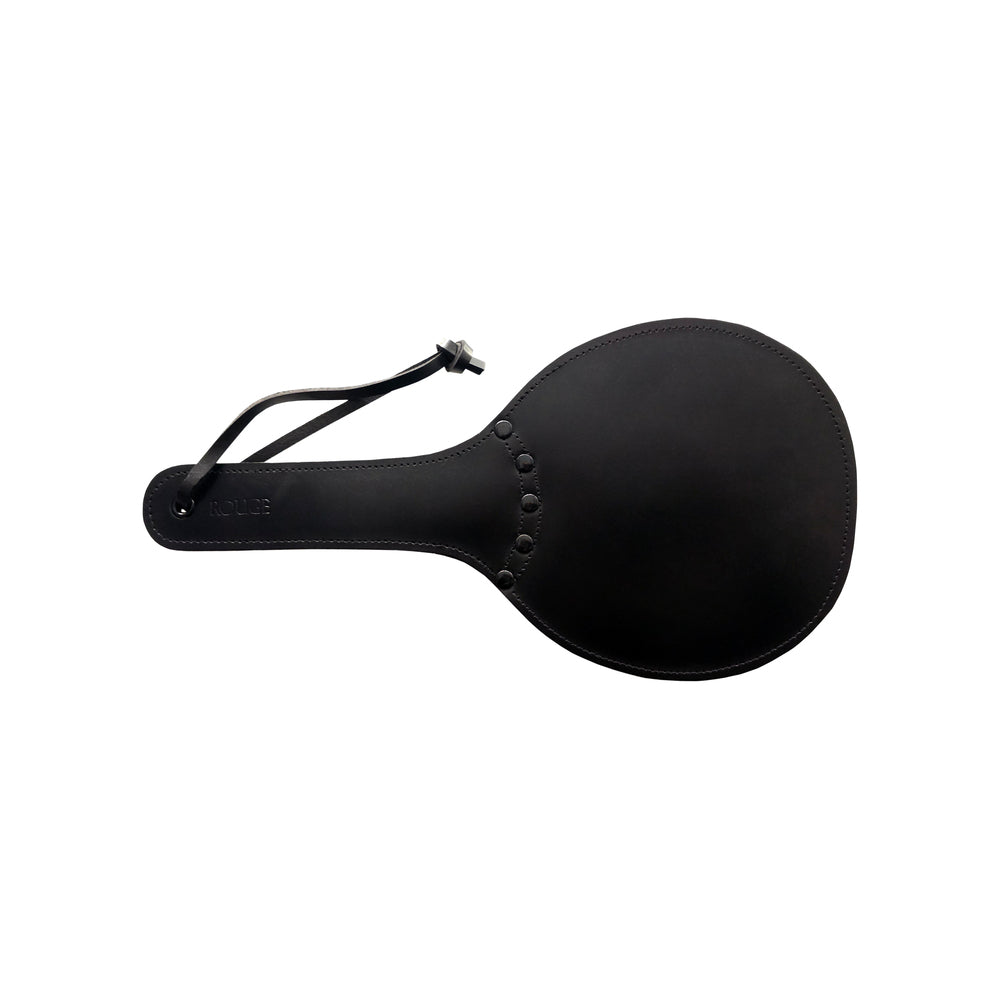 PlayBound UK adult toys & lingerie: rouge leather padded ping pong paddle