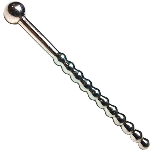 PlayBound UK adult toys & lingerie: rouge stainless steel beaded urethral sound