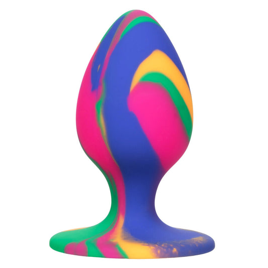 PlayBound UK adult toys & lingerie: cheeky medium tie dye butt plug