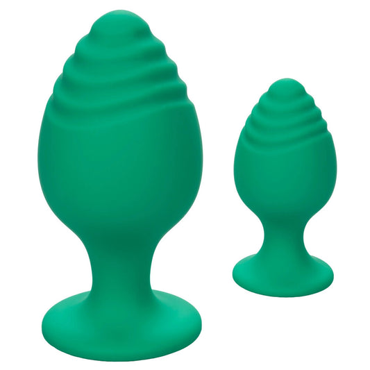 PlayBound UK adult toys & lingerie: cheeky butt plug duo green
