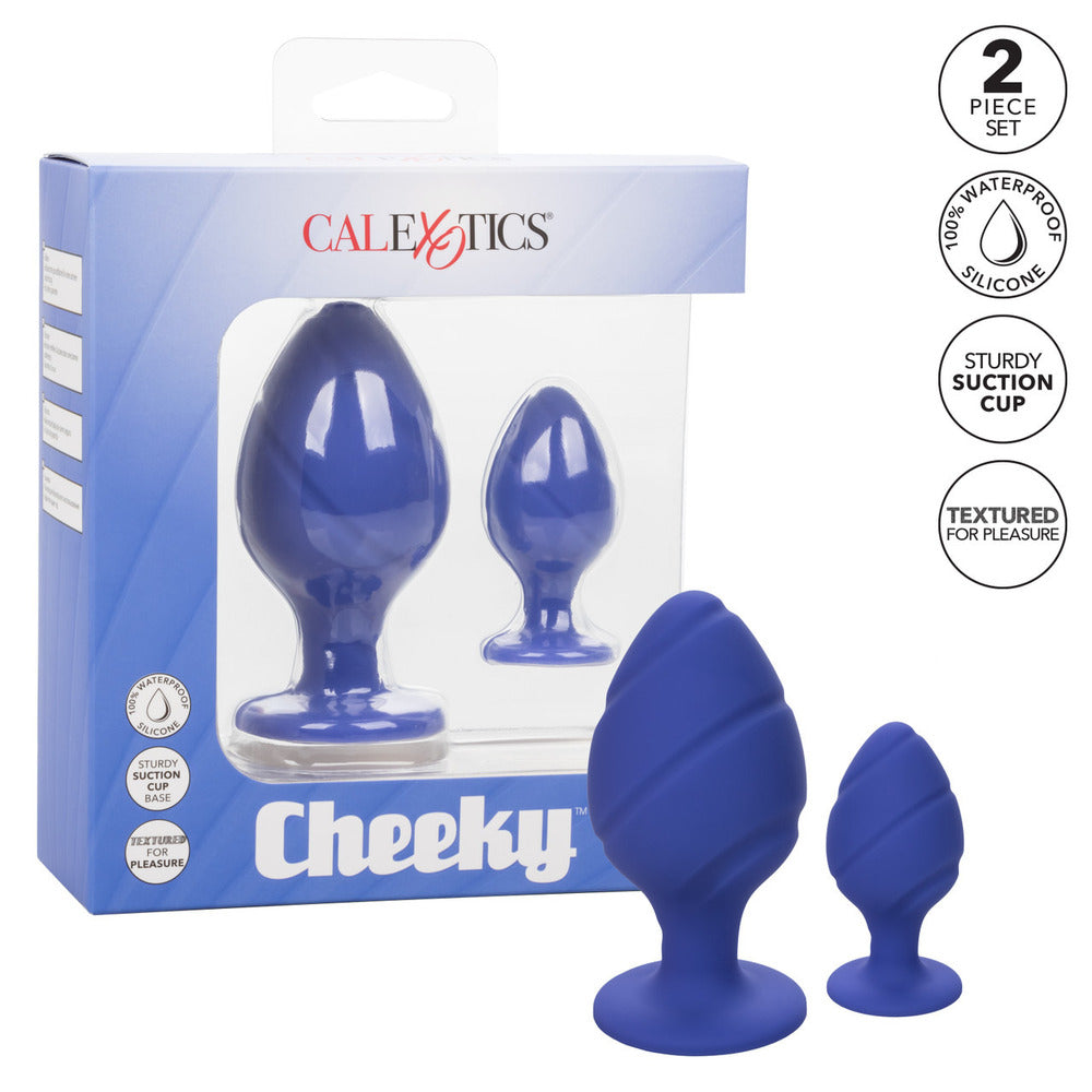 PlayBound UK adult toys & lingerie: cheeky butt plug duo purple