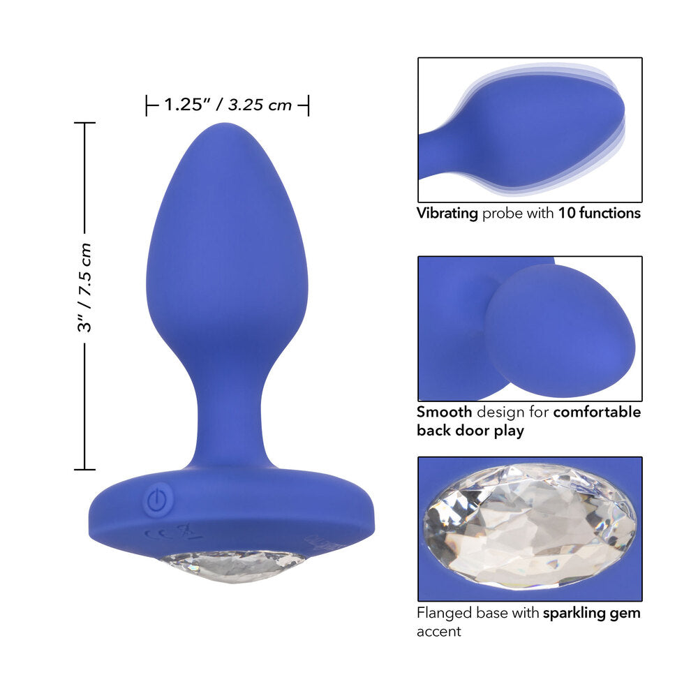 PlayBound UK adult toys & lingerie: cheeky gems medium rechargeable vibrating butt plug