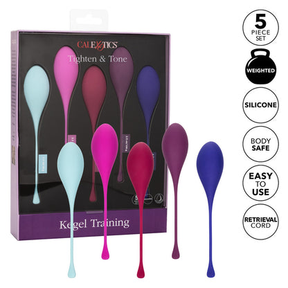 PlayBound UK adult toys & lingerie: tighten and tone kegel training 5 piece set