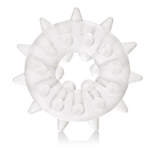 PlayBound UK adult toys & lingerie: sexagon enhancer 2 clear cock ring