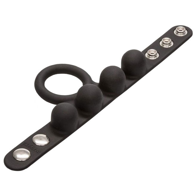 PlayBound UK adult toys & lingerie: medium weighted penis ring and ball stretcher