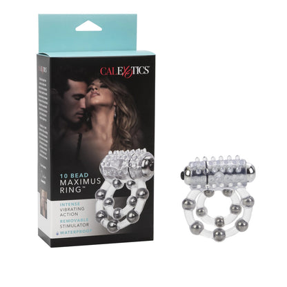 PlayBound UK adult toys & lingerie: 10 bead maximus cock ring