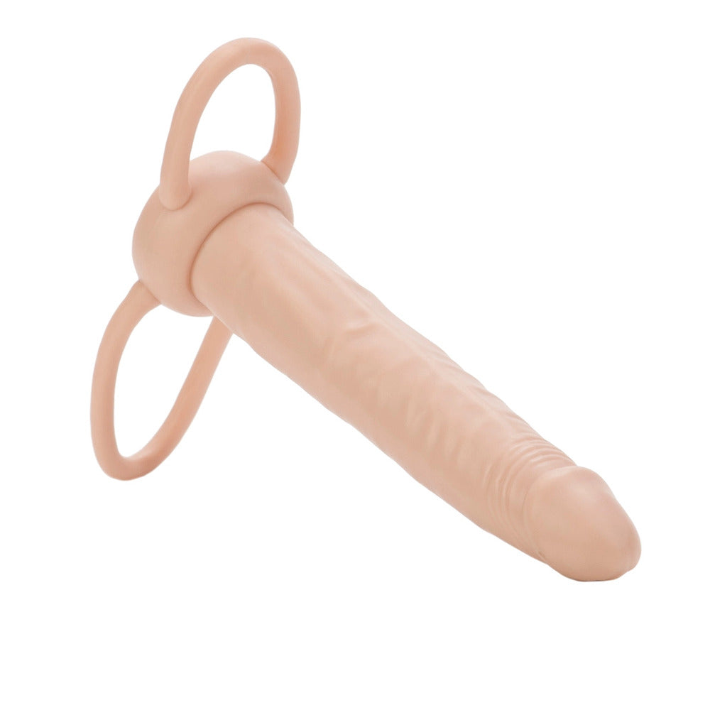 PlayBound UK adult toys & lingerie: accommodator dual penetrator ivory dildo