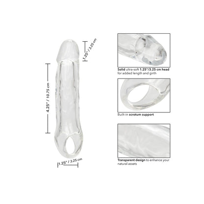 PlayBound UK adult toys & lingerie: calexotics performance maxx clear extension 5 5 inches