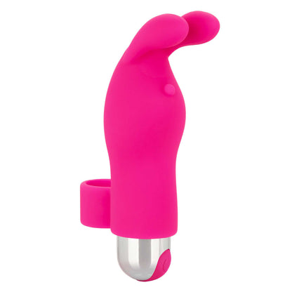 PlayBound UK adult toys & lingerie: intimate play pink rechargeable bunny finger vibrator