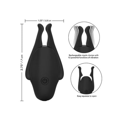 PlayBound UK adult toys & lingerie: rechargeable nipplettes vibrating nipple clamps