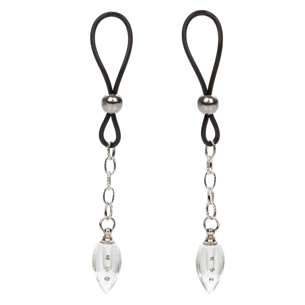 PlayBound UK adult toys & lingerie: nipple play nonpiercing nipple jewellery crystal teardrop