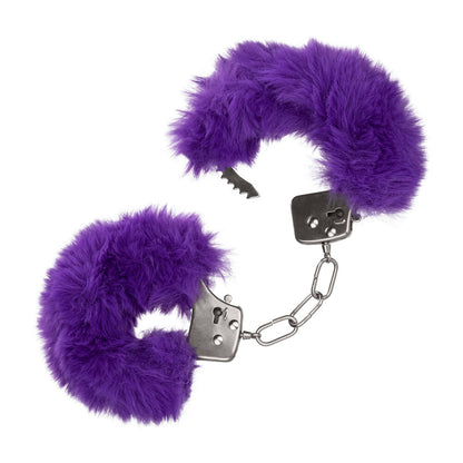 PlayBound UK adult toys & lingerie: ultra fluffy furry cuffs purple