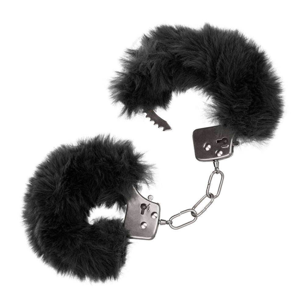 PlayBound UK adult toys & lingerie: ultra fluffy furry cuffs black