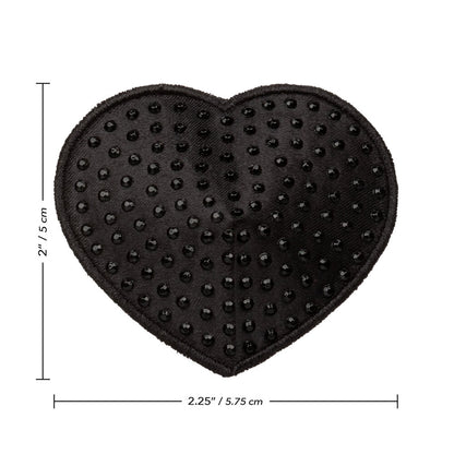 PlayBound UK adult toys & lingerie: radiance black heart pasties