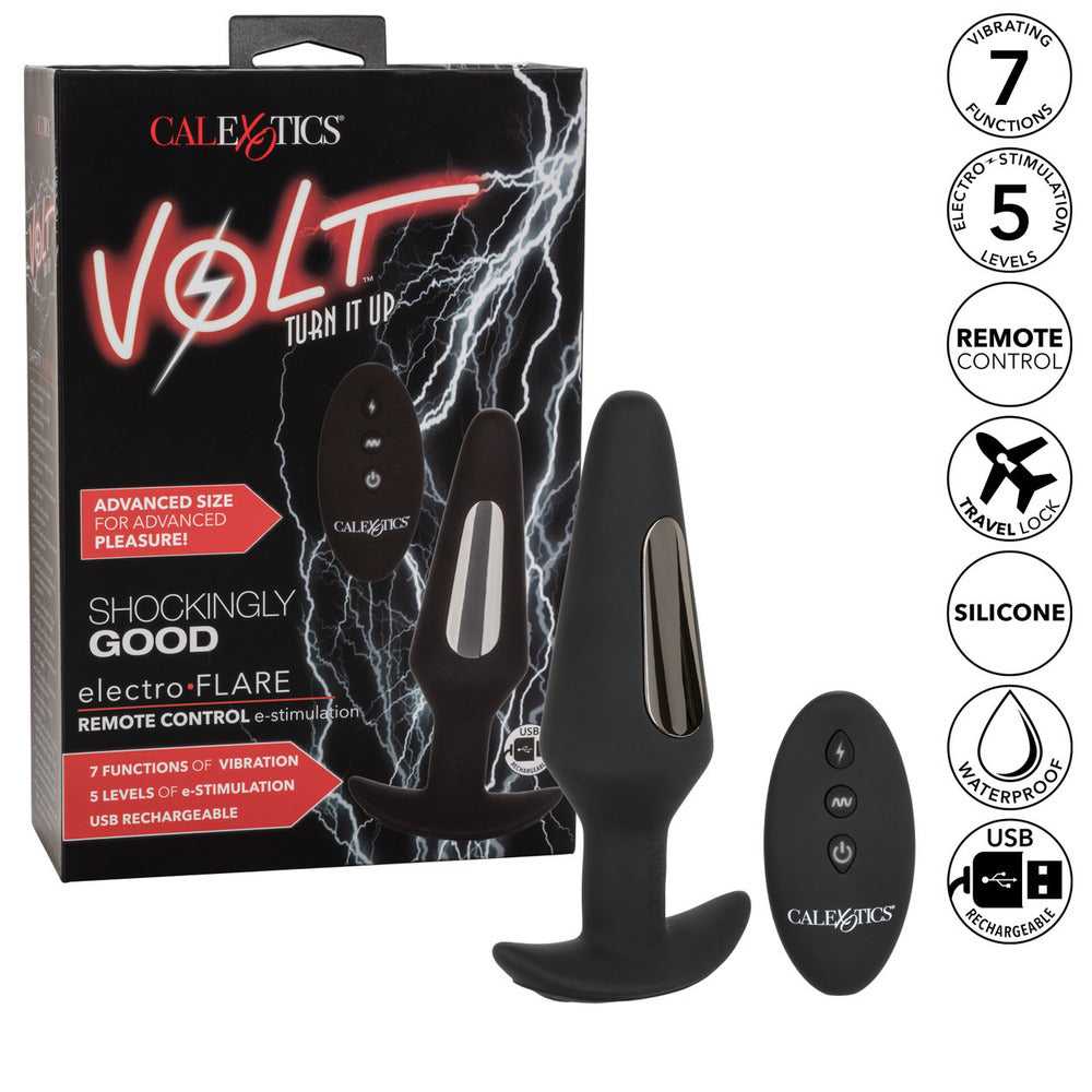 PlayBound UK adult toys & lingerie: volt electro flare estim butt plug