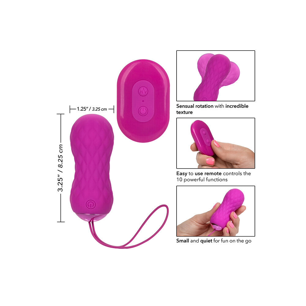 PlayBound UK adult toys & lingerie: slay spinme remote control textured bullet
