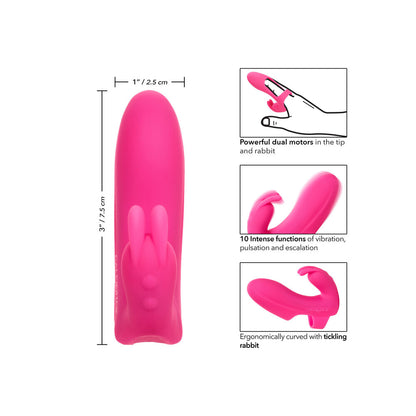 PlayBound UK adult toys & lingerie: marvelous pleaser rabbit finger vibrator