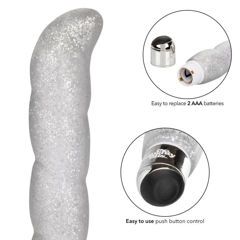 PlayBound UK adult toys & lingerie: naughty bits screwnicorn majestic gspot vibrator