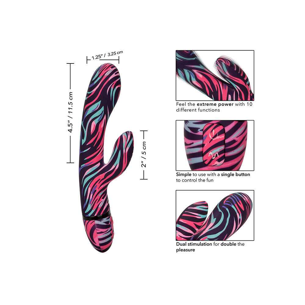 PlayBound UK adult toys & lingerie: naughty bits menage a moi dual wand vibrator