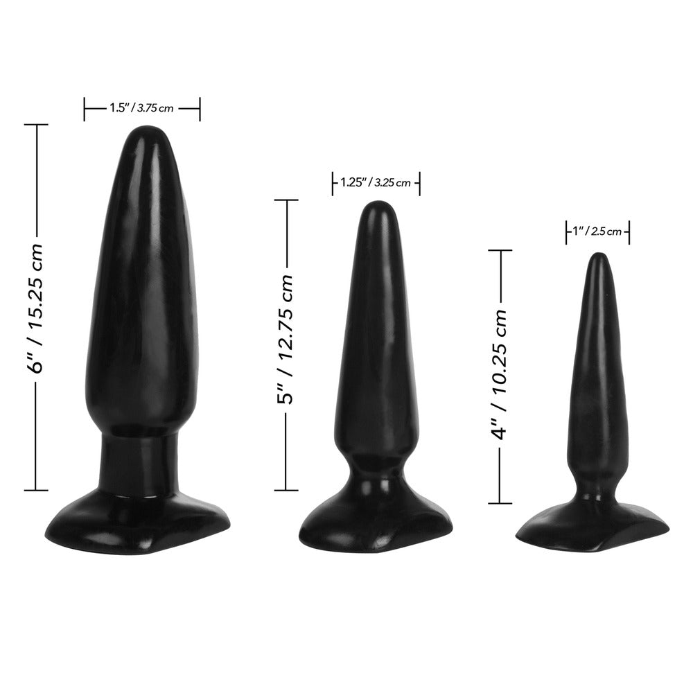 PlayBound UK adult toys & lingerie: colt anal trainer kit butt plugs