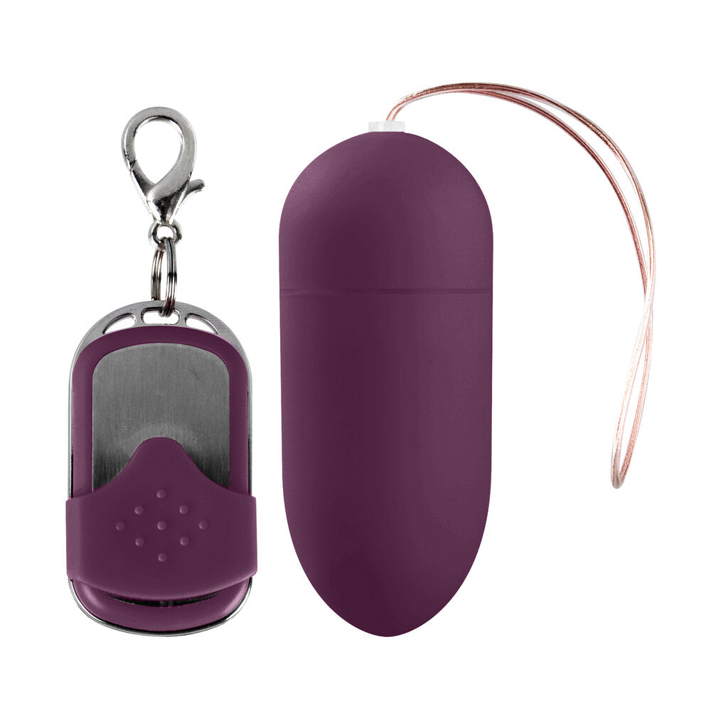 PlayBound UK adult toys & lingerie: 10 speed remote vibrating egg big purple