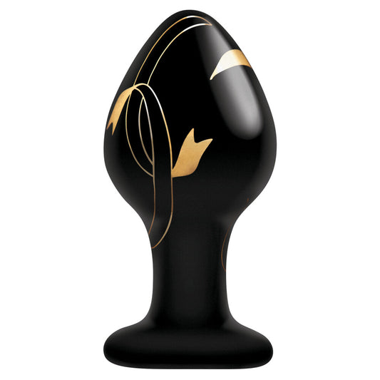 PlayBound UK adult toys & lingerie: secret kisses 3 5 inch glass butt plug