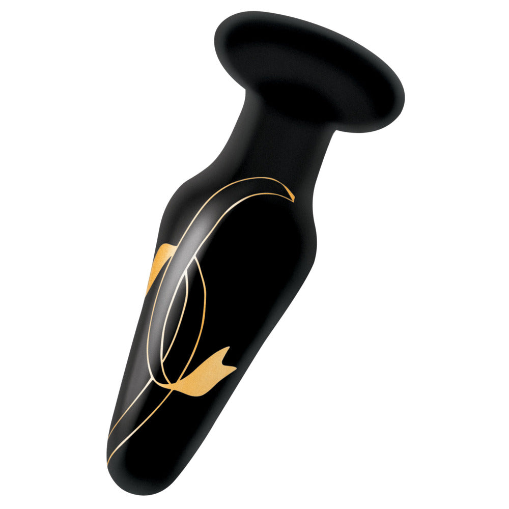 PlayBound UK adult toys & lingerie: secret kisses 4 inch glass butt plug